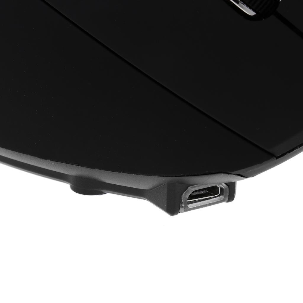 6D  Wireless Mouse Rechargeable Vertical Ergonomic Mice for Laptop PC