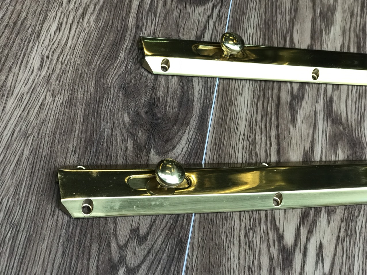 Bộ 2 Chốt cửa không khóa bằng đồng cho cửa gỗ 100mmx31mm
