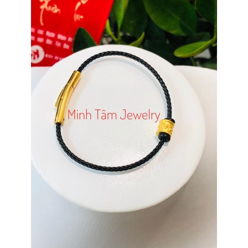 Vòng tay dây cước đeo charm size dây nhỏ 2mm