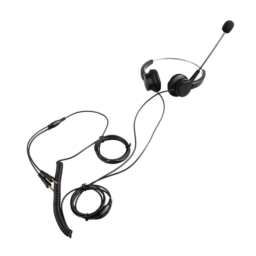 Call Center Noise Cancelling Headphone Telephone Headset