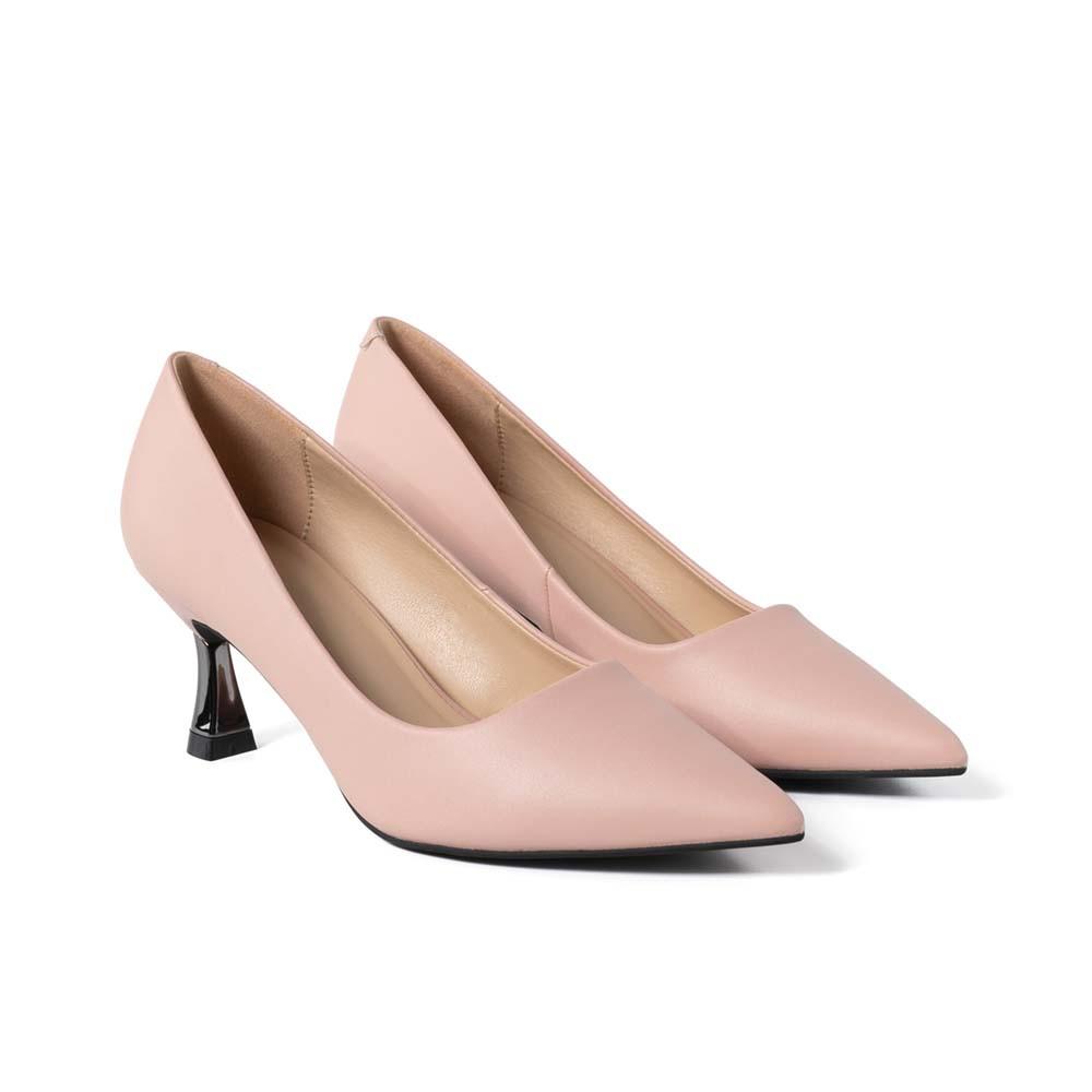 Juno - Giày cao gót mũi nhọn gót lượn CG07083