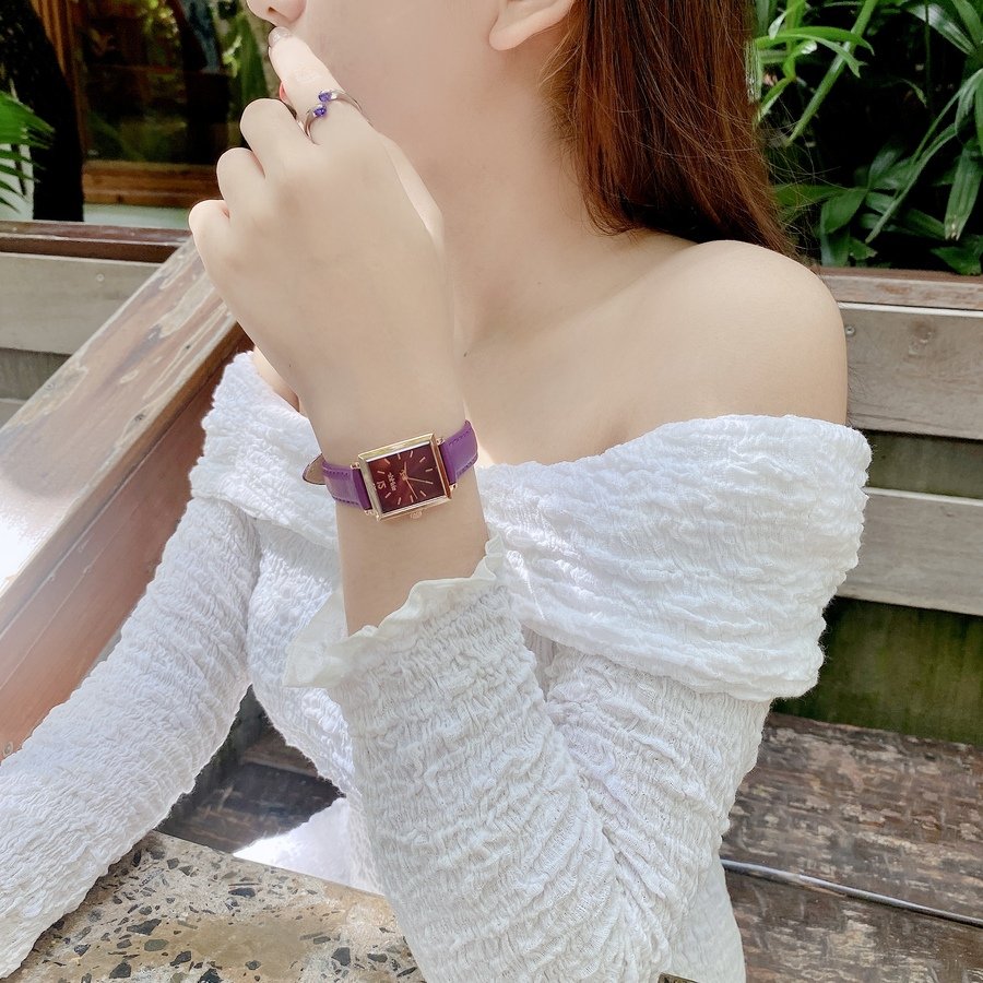 Đồng Hồ Nữ Julius Hàn Quốc JA1322 Dây Da Mềm Mại - Thiết Kế Thanh Lịch - Đẳng Cấp
