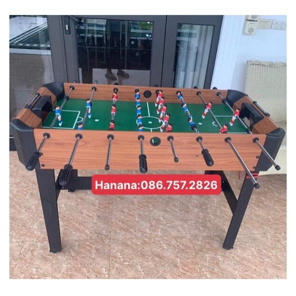 Banh Bàn Bi Lắc Bóng Đá Oxford Wooden Cỡ Lớn 1,2m, Foosball Mini Thi Đấu Gia Đình Văn Phòng Kinh Doanh Hanana