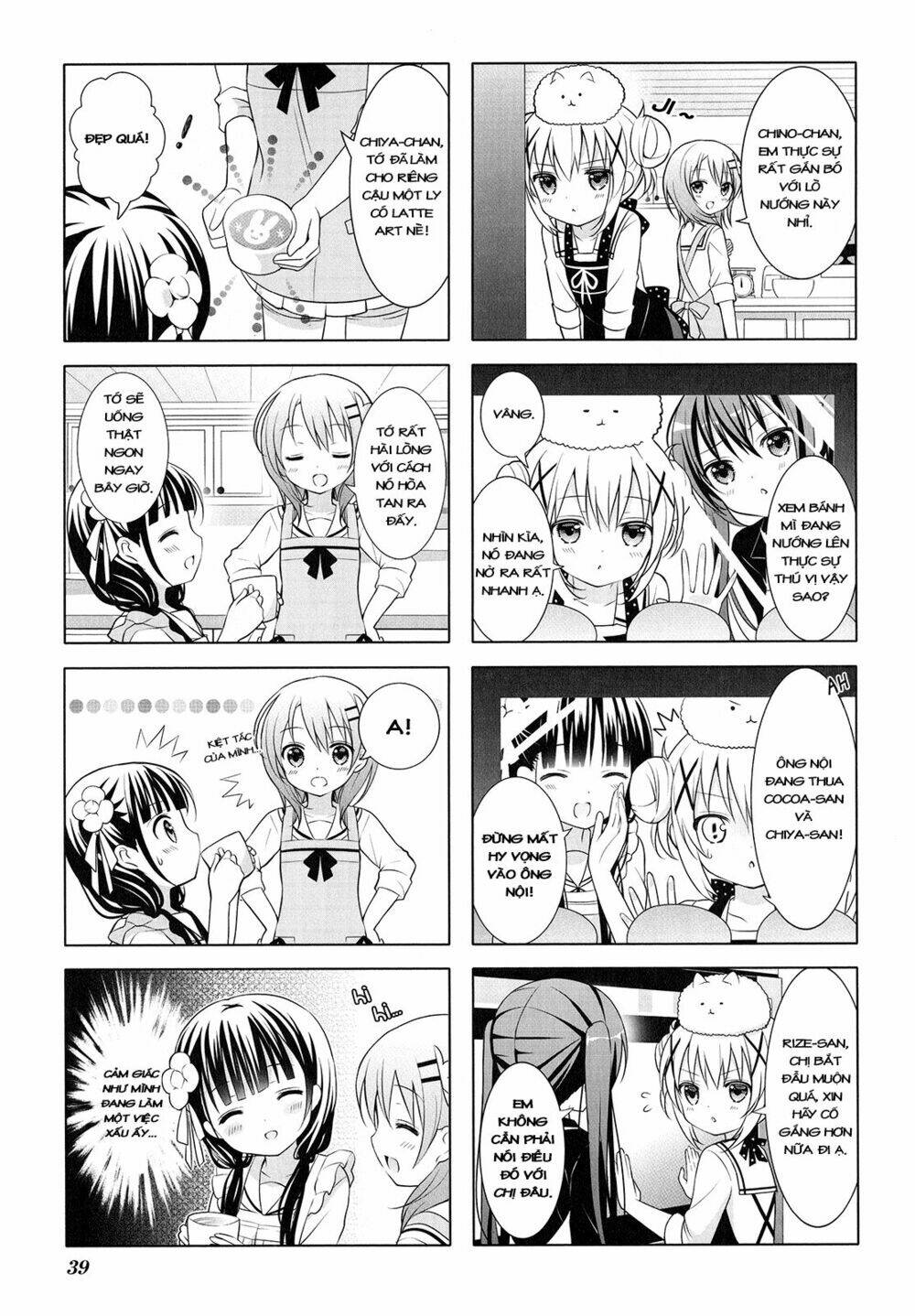 gochuumon wa usagi desuka? [4-koma] chapter 4 8