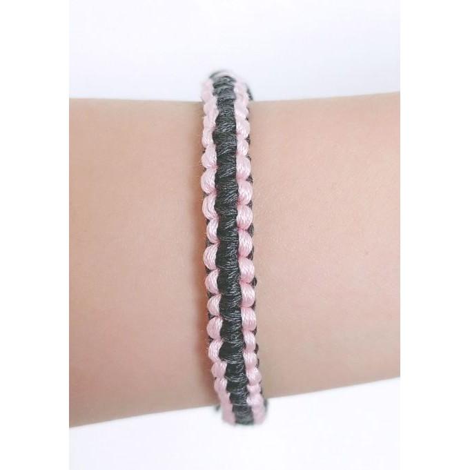 Vòng tay vòng chân may mắn - Wendy - Friendship bracelet - viền biên-Vòng tay tình bạn-bạn bè handmade DIY