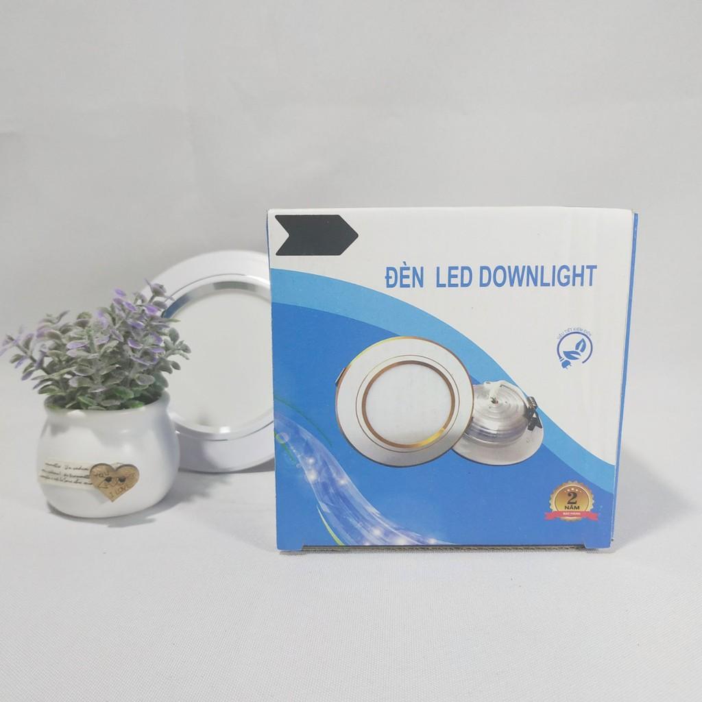 Đèn dowlight âm trần 7w khoét lỗ 90