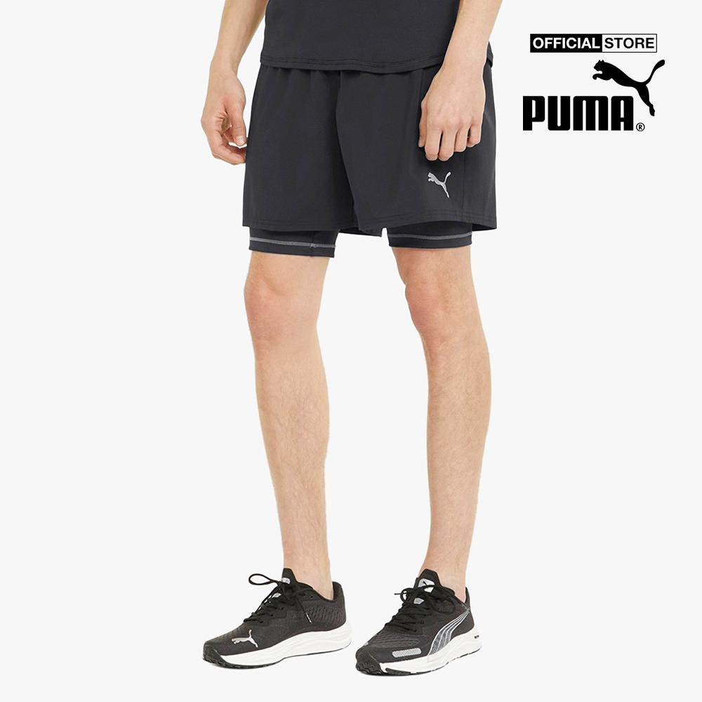 PUMA - Quần shorts thể thao nam RUN 2 In 1 5&quot; 521049