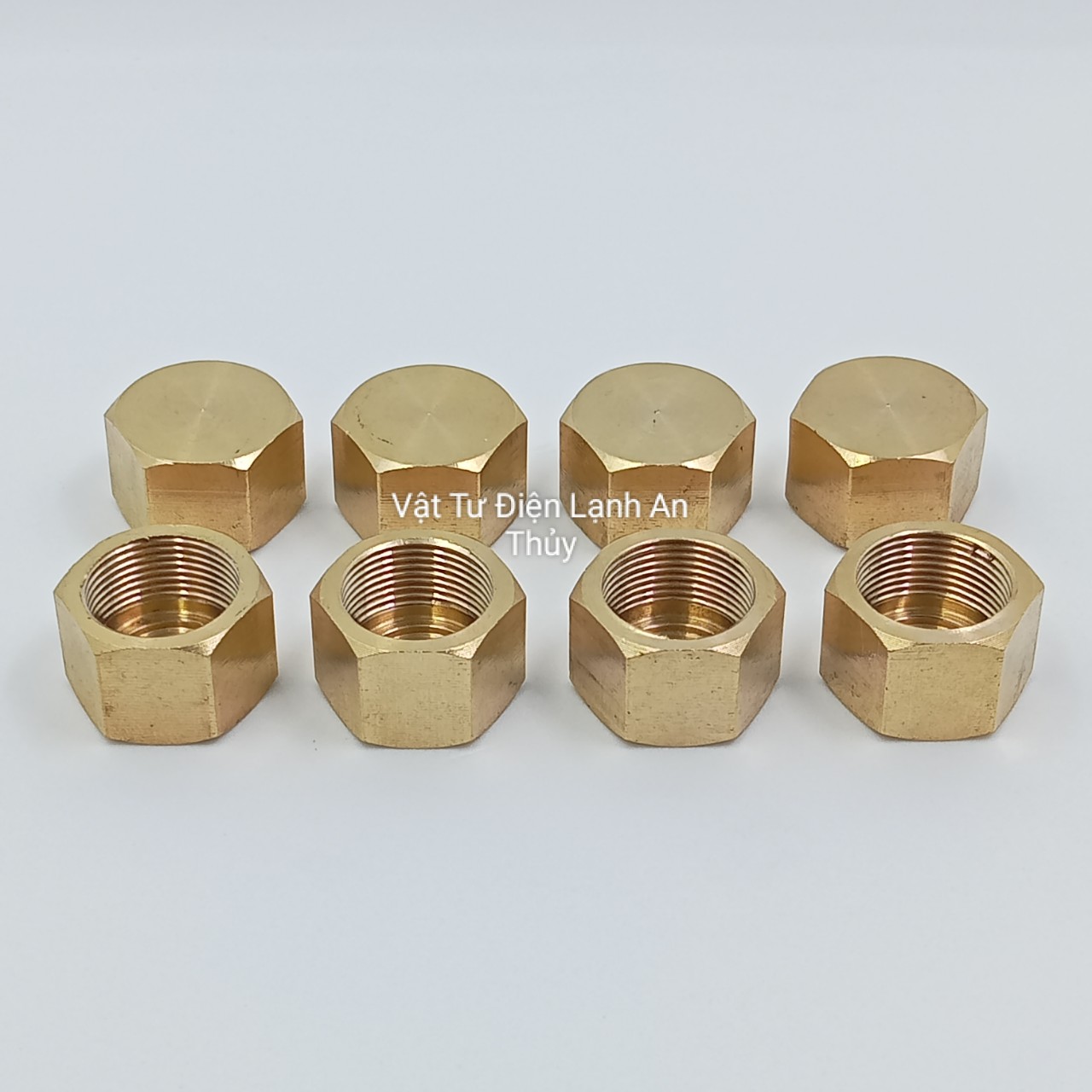 Nắp bích 16 dùng cho máy toshiba, mitsubishi, panosonic - Nắp bịt ống đồng - Nắp bịt ren trong - Nút bít ren trong