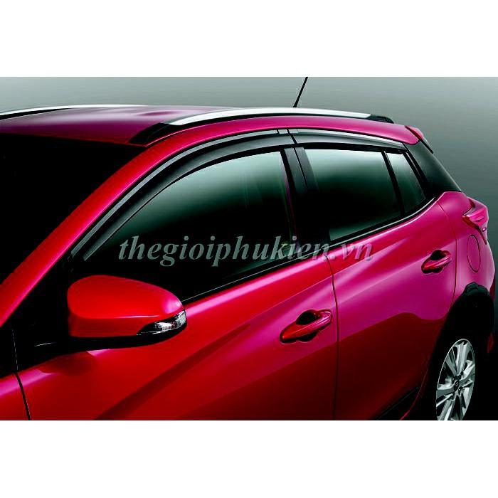 Bộ vè che mưa ABS Toyota Yaris 2017-2018 cao cấp