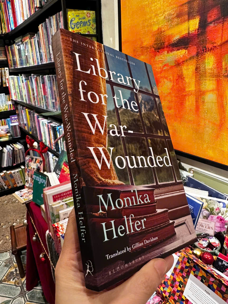 Sách - Library for the War-Wounded by Monika Helfer - Sách tiếng anh/English/Novel