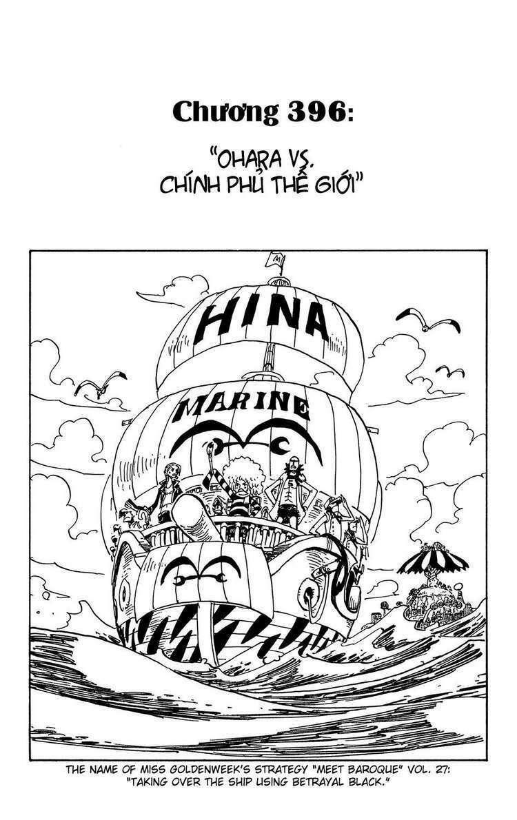 đảo hải tặc - one piece chapter 395 1