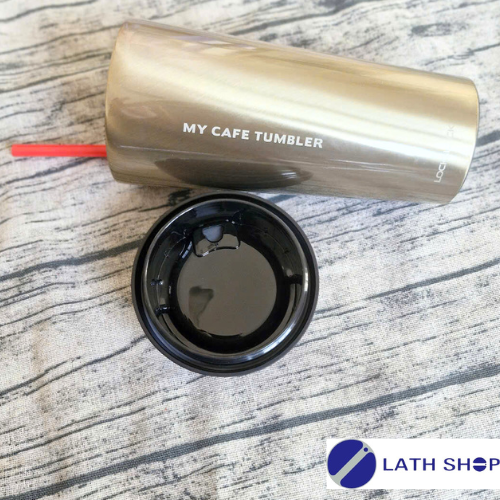 Ly Giữ Nhiệt Lock&Lock Clip Tumbler LHC4151 Bằng Thép Không Gỉ Inox 304, Kèm Ống Hút-540ml