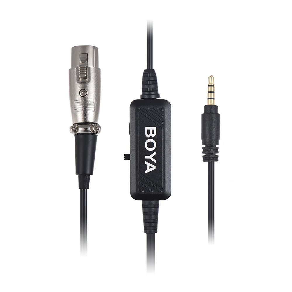 Phụ Kiện Âm Thanh | Đầu Chuyển Đổi BOYA- Audio Adapter &amp; Cable BY-BCA6 - Hàng Chính Hãng