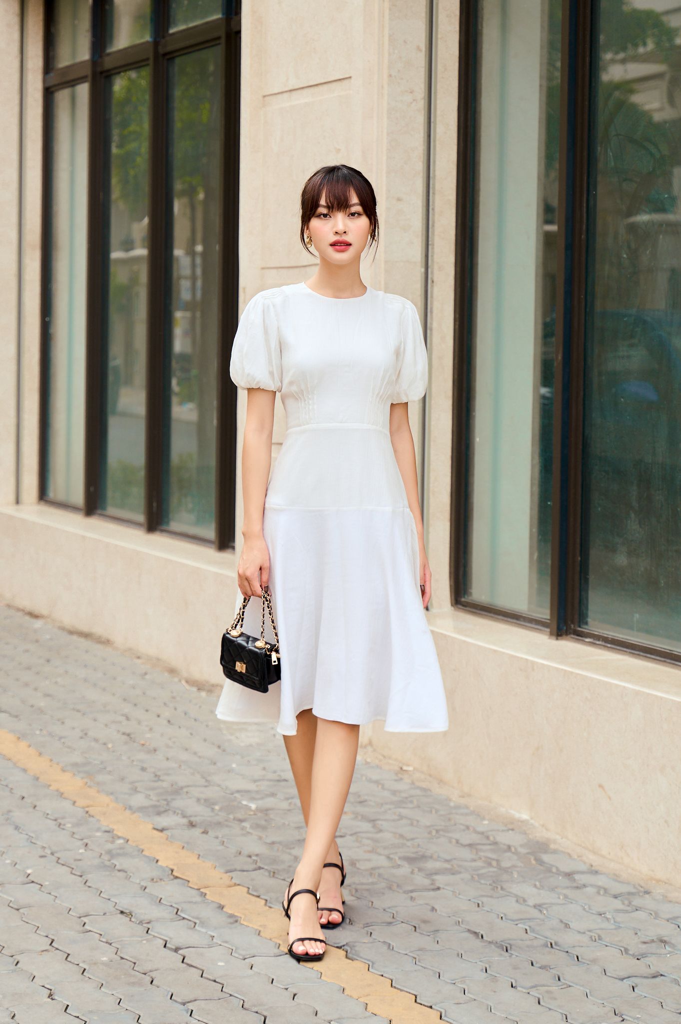 OLV - Đầm Ava Dress In White