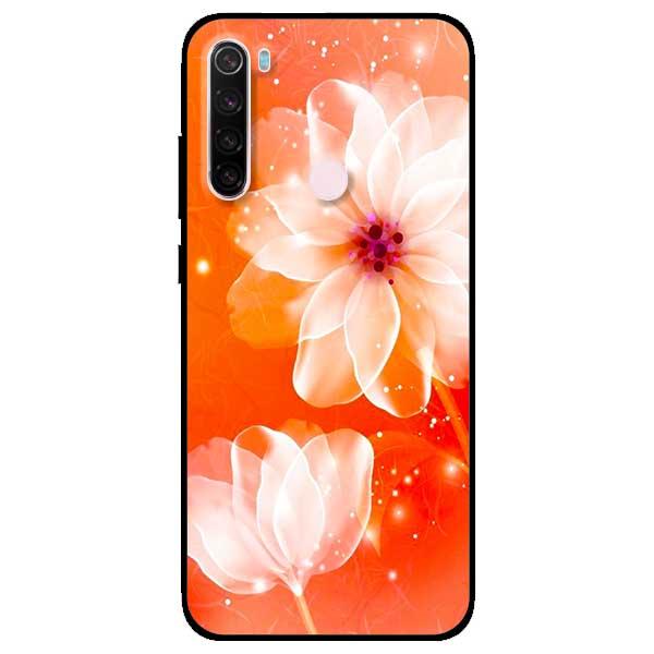 Ốp lưng dành cho Redmi Note 8 / Redmi Note 8 Pro - Hoa Nền Cam