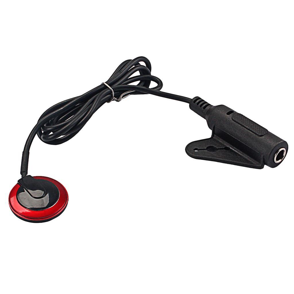 Acoustic Guitar Violin Banjo Microphone Contact Transducer Piezo Pickup