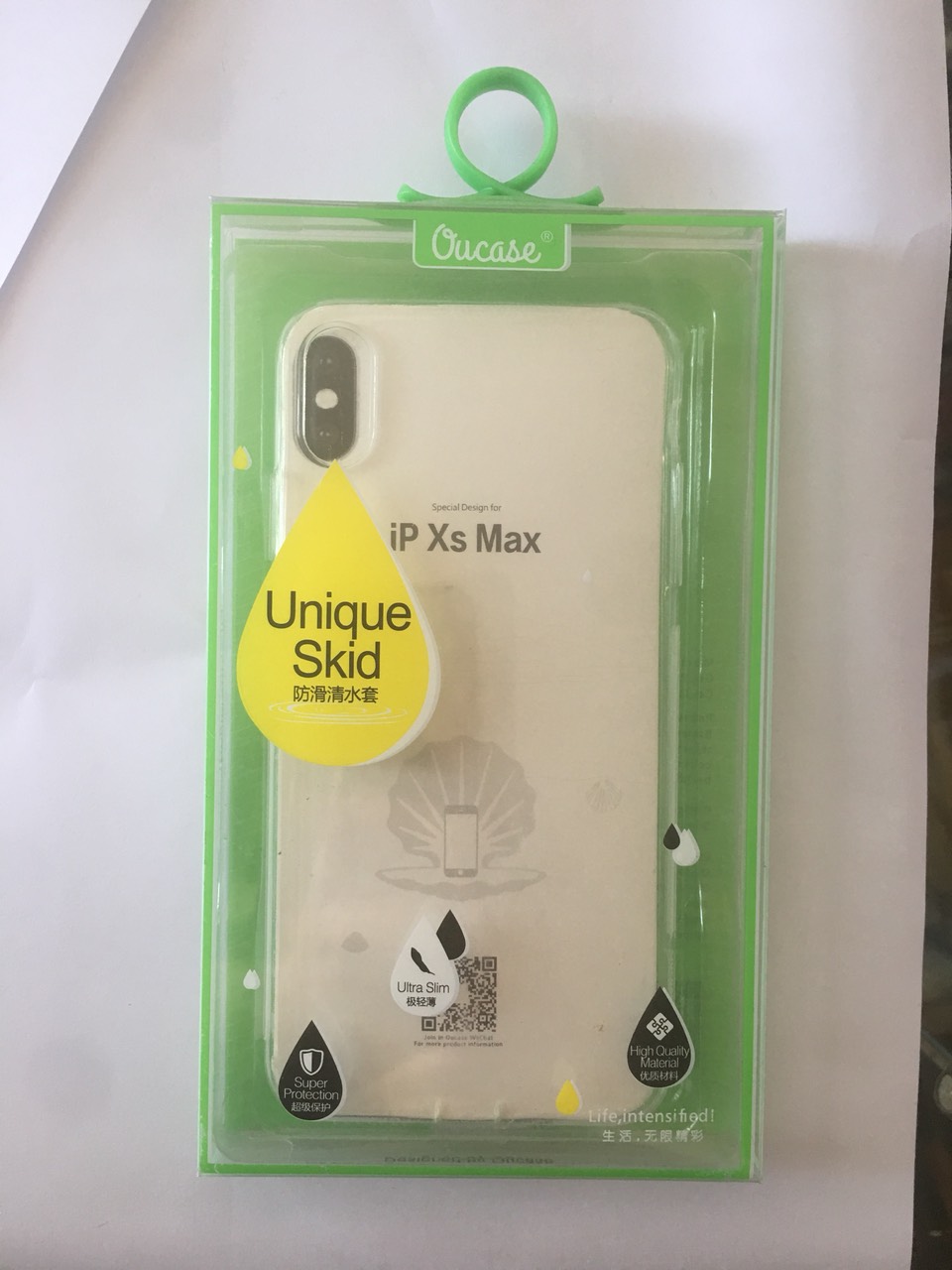 Ôps lưng silicon trong cao cấp chi iphone X/Xmax