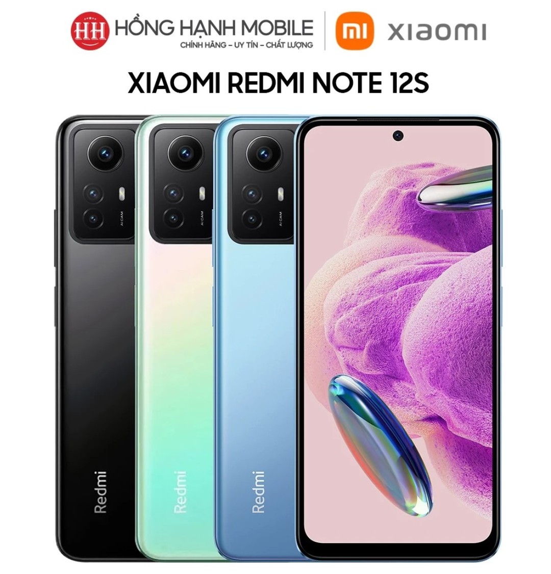 Điện Thoại Xiaomi Redmi Note 12S 8GB/256GB - Hàng Chính Hãng