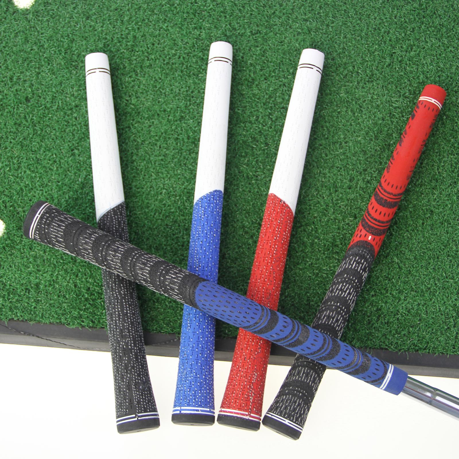 Rubber Golf Handle, Golf Grip, Golf Putter Grip Standard Rubber Golf Club Grip for Outdoor Golf Lovers
