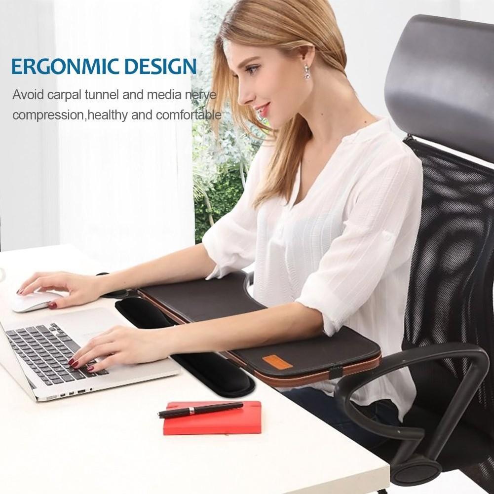 Soft Memory Foam Wrist Rest Mouse Keyboard Pad Cushion for Office Worker Gamer