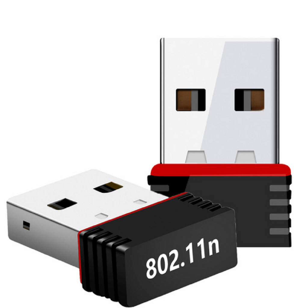 USB Thu Wifi 150Mbps Chuẩn 802.11n Cho Máy Tính Có Anten - Hàng Chính Hãng