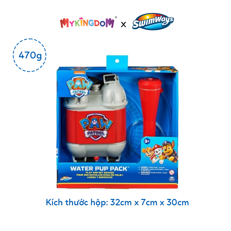 Ba Lô Kiêm Máy Phun Nước SWIMWAYS Hình Paw Patrol 6052243