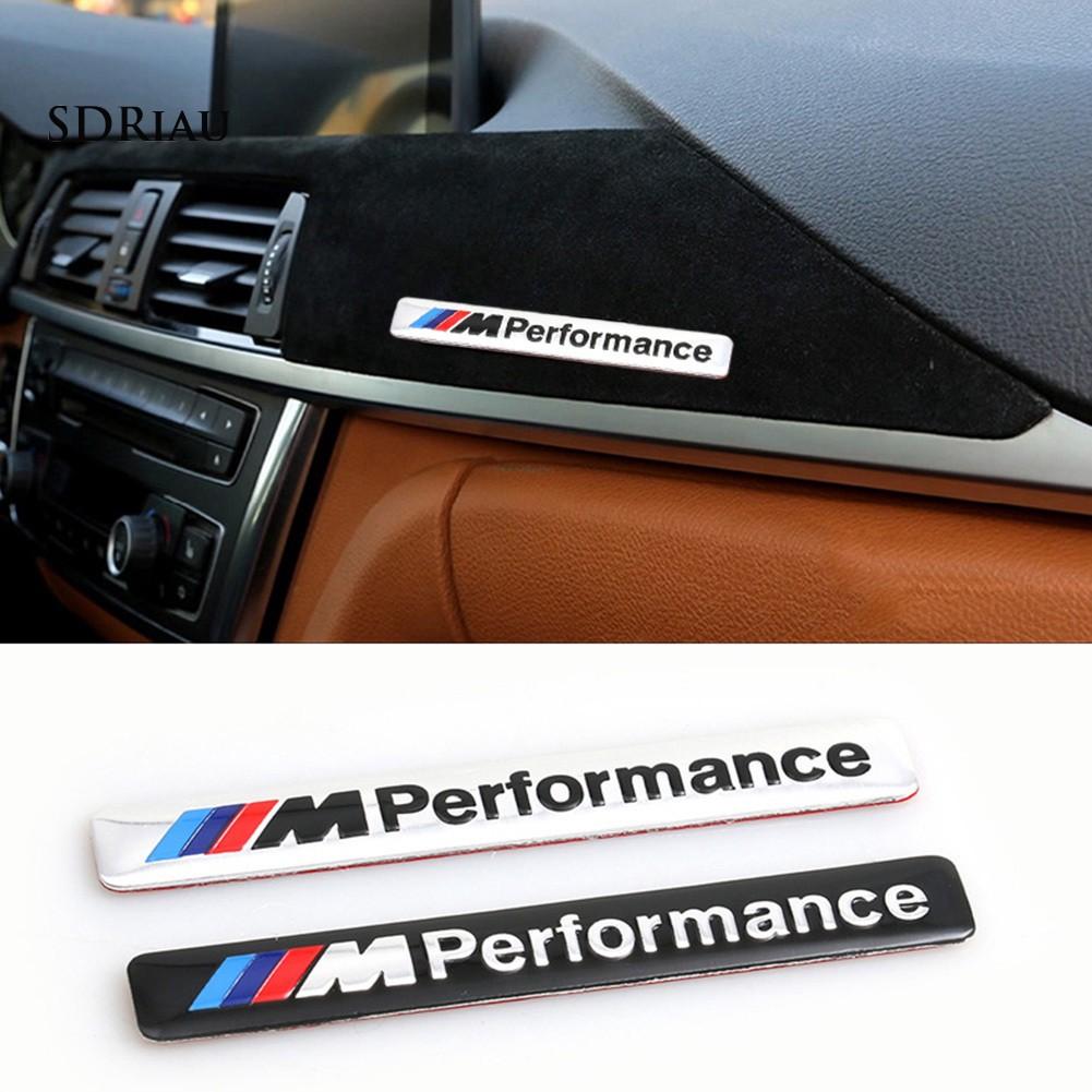 Miếng dán kim loại trang trí xe hơi dòng chữ M Performance