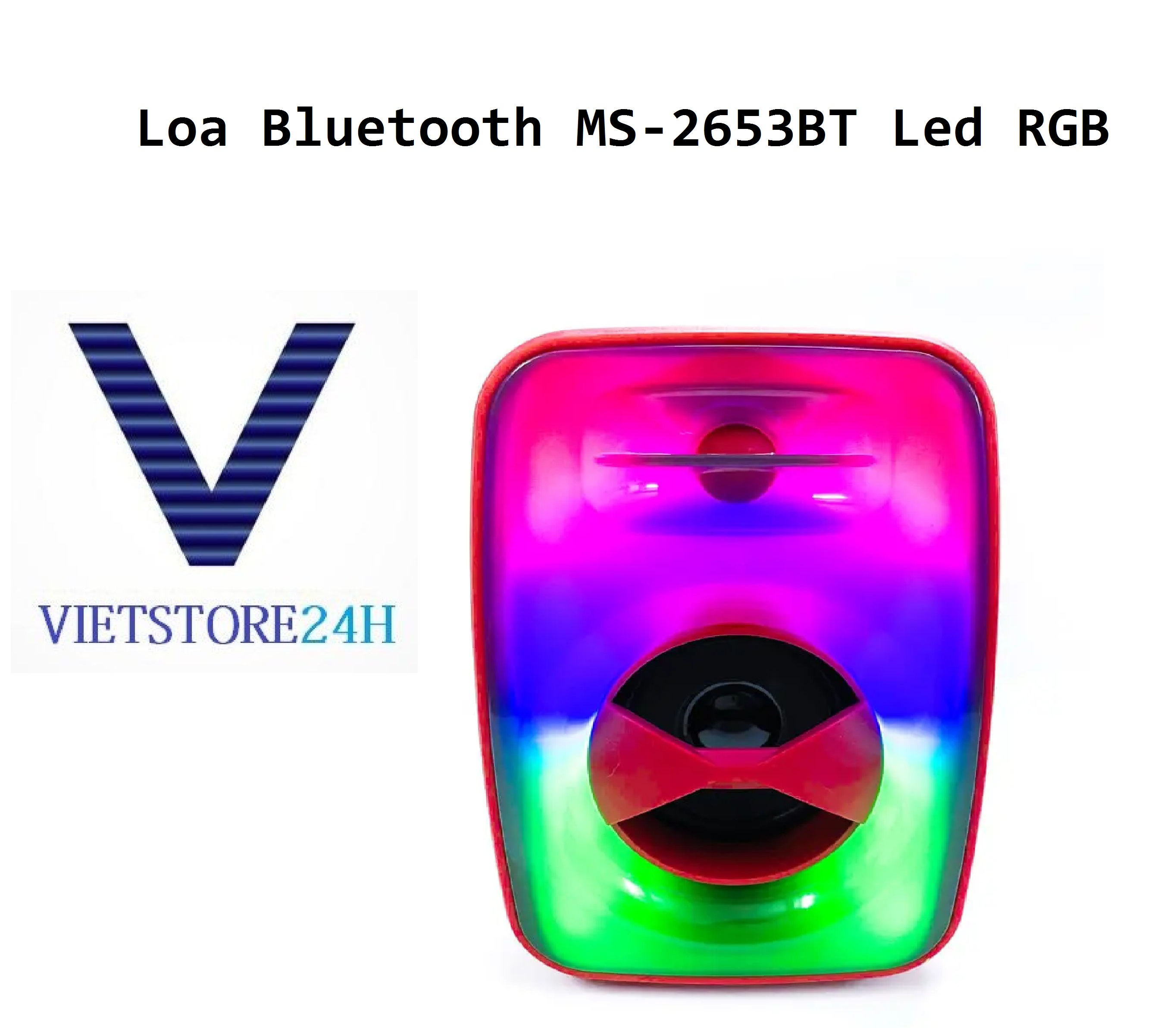 Loa Bluetooth MS-2653BT Led RGB VT