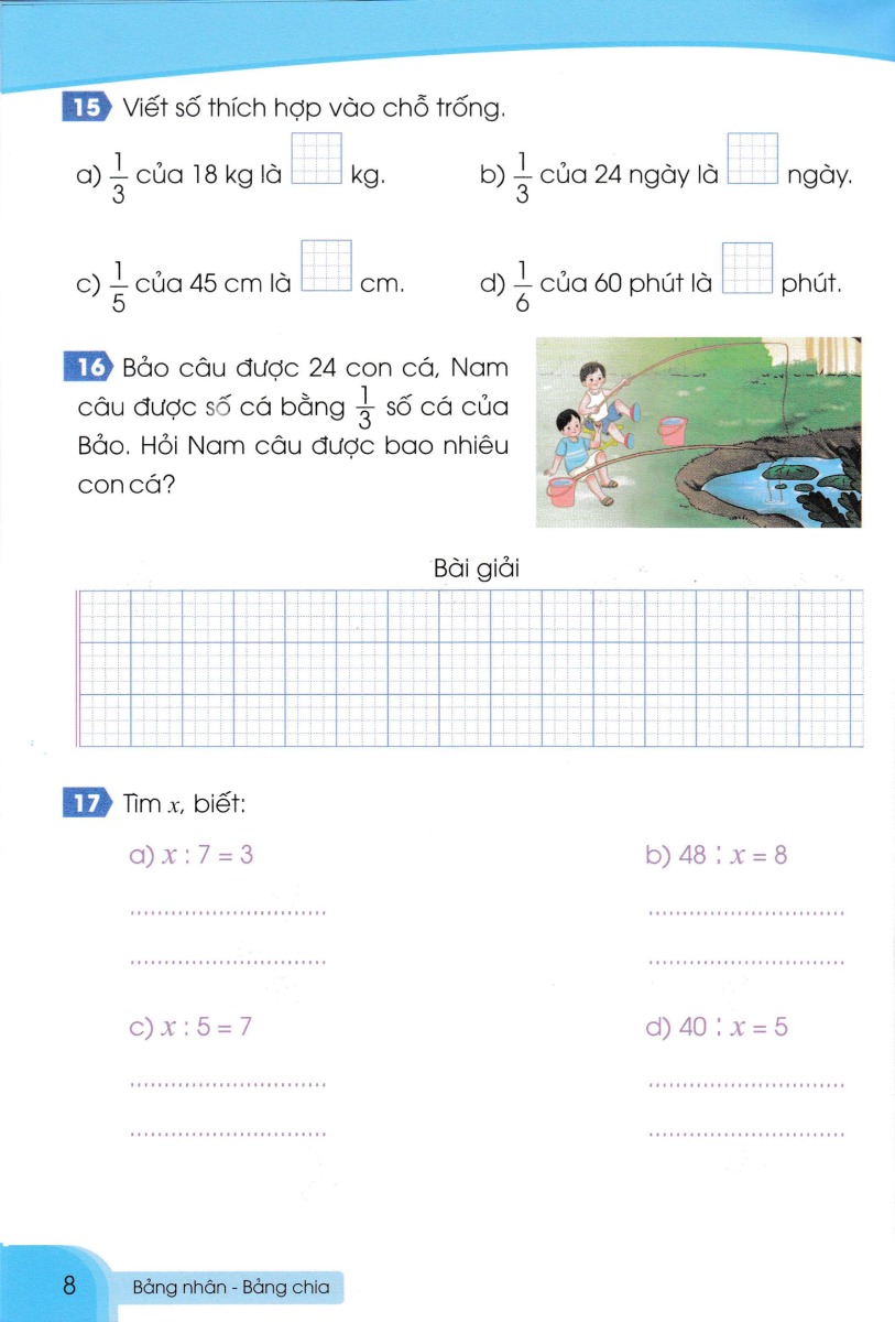 Bồi Dưỡng Học Sinh Giỏi Toán Lớp 3