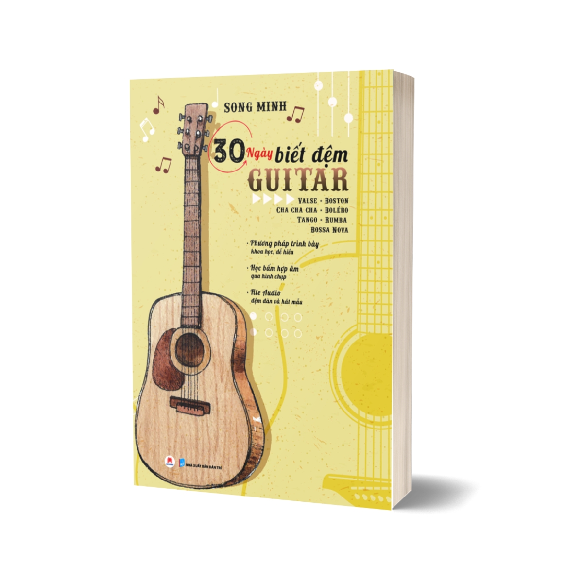 Combo Phương Pháp Chơi Guitar + 30 Ngày Biết Đàn Guitar + 30 Ngày Biết Đệm Guitar