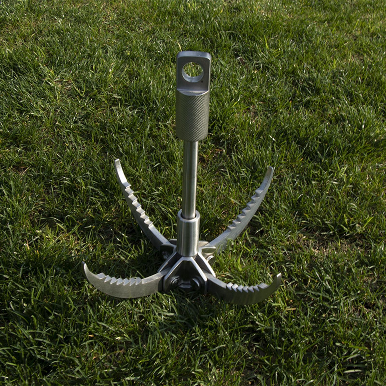 Grappling Hook, Durable Outdoor Multifunctional Climbing Hook for Survival Hiking