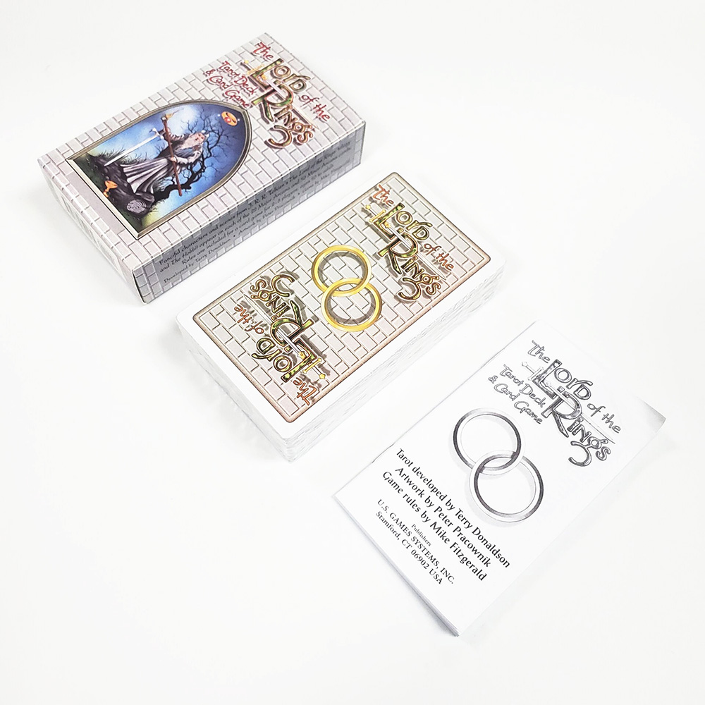 [Size Gốc] Bộ Bài Tarot The Lord Of The Rings 7x12 Cm  Đá Thanh Tẩy