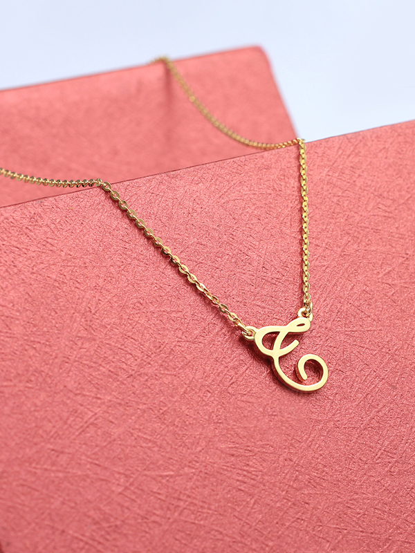 Dây chuyền vàng tây chữ T JN4015 Jyme Jewelry