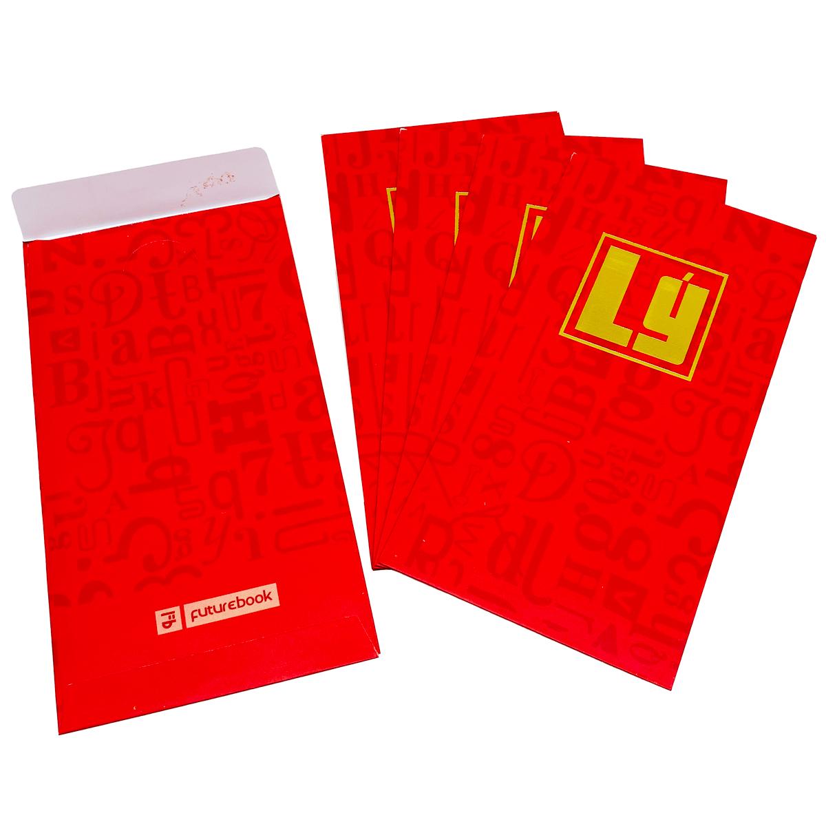 Bộ 5 Bao Lì Xì Tết Bính Ngọ 2026 - Futurebook L389 - Họ Lý