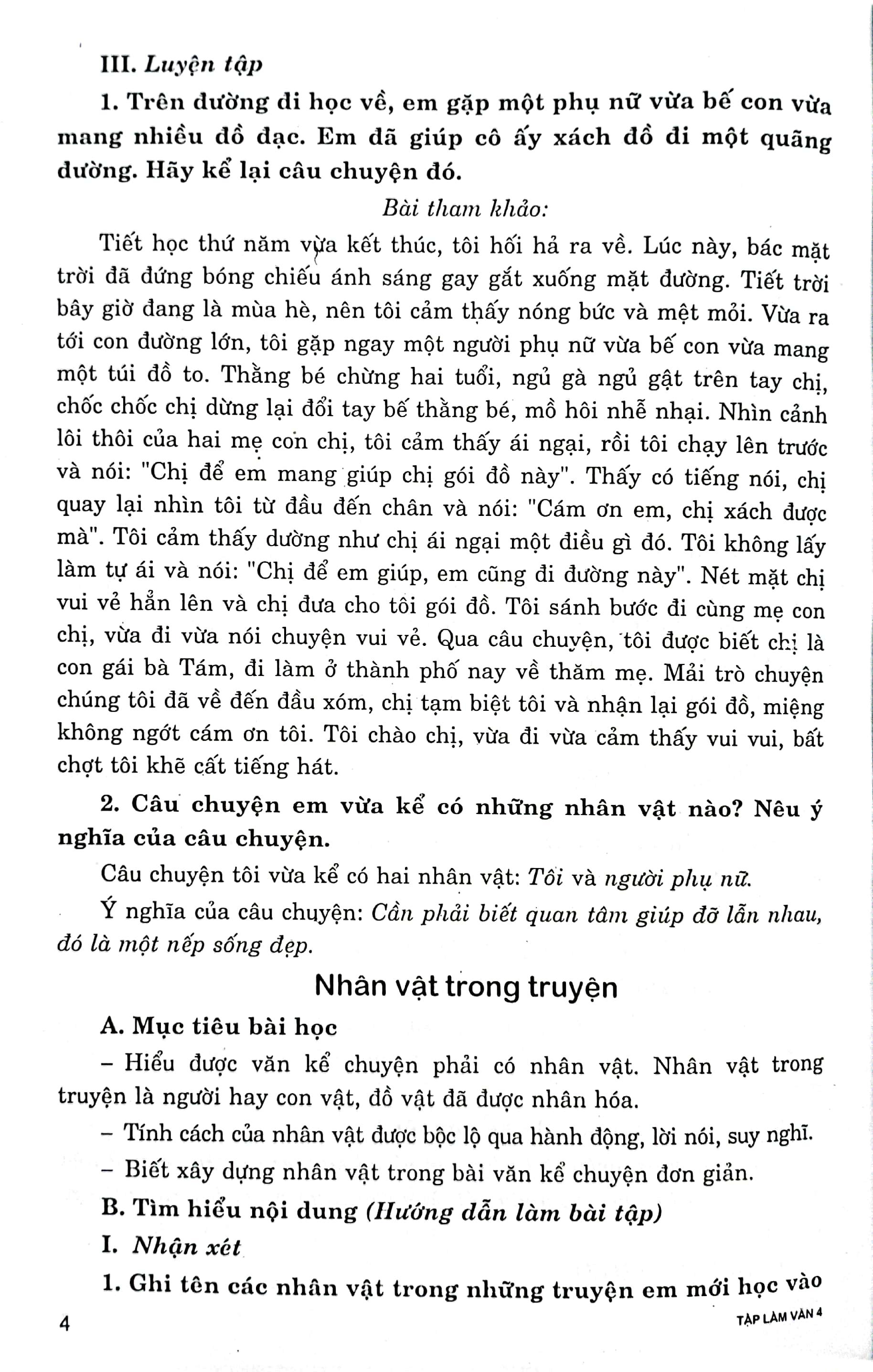 Tập Làm Văn 4