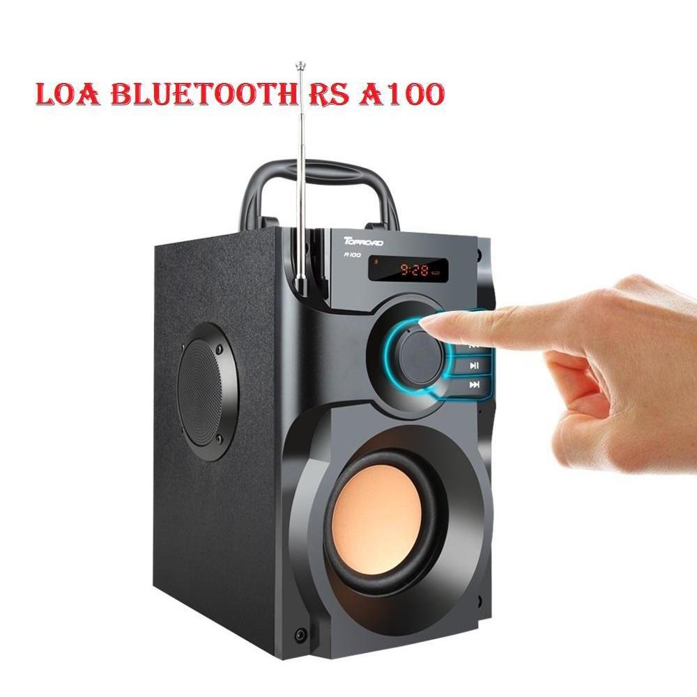 Loa bluetooth mini, Loa Bluetooth RS A100 có điều khiển từ xa