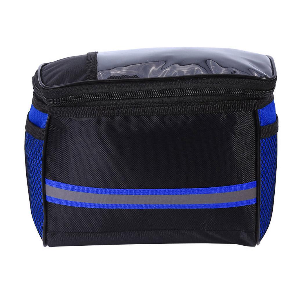 2Pcs Bicycle Handlebar Bag Bike Front Bag Holder Outdoor Riding Storage Pack