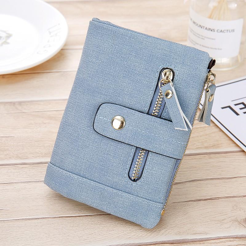 Ví nữ ngắn mini nhiều ngăn khóa bấm giá rẻ BAG U MG7