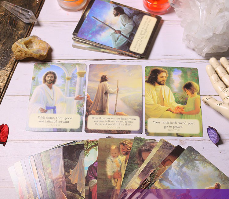 Bộ Tarot Loving Words from Jesus Cards Bài Bói New