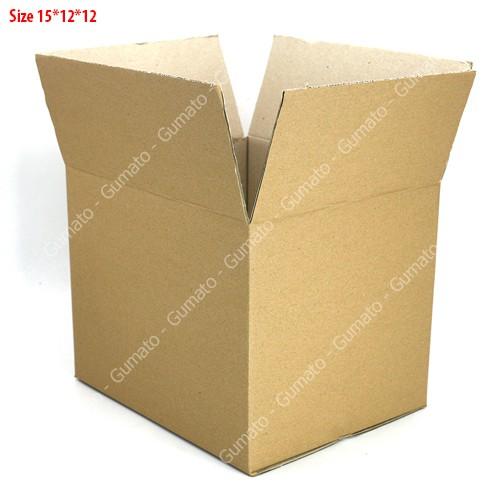 Hộp giấy P29 size 15x12x12 cm, thùng carton gói hàng Everest