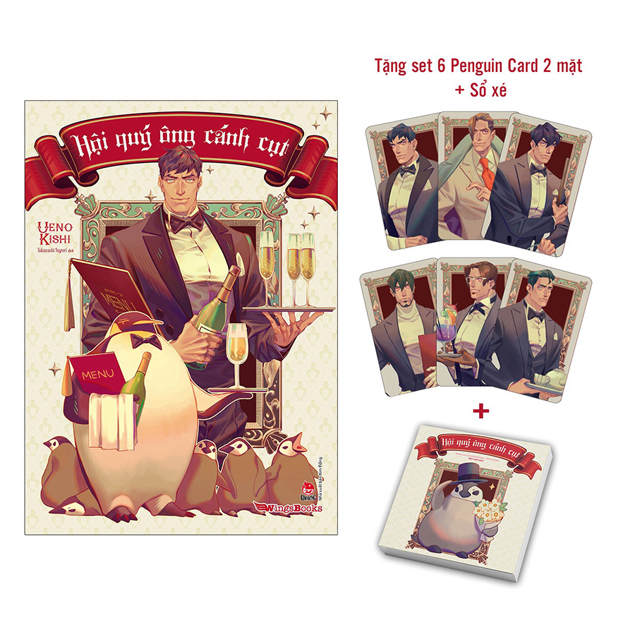 Hội Quý Ông Cánh Cụt [Tặng Kèm Set 6 Penguin Card + Sổ Xé]