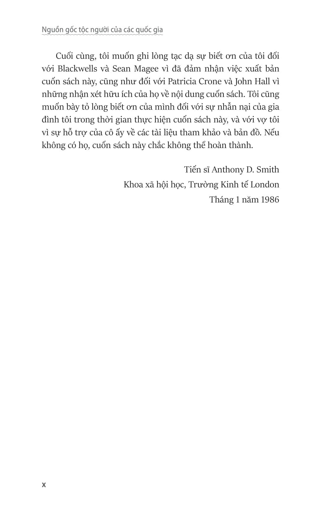 Sách - Nguồn Gốc Tộc Người Của Các Quốc Gia - The Ethnic Origins Of Nations