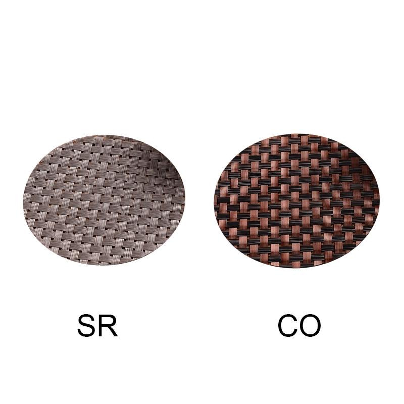 Miếng lót ly hình tròn chất liệu sợi dệt