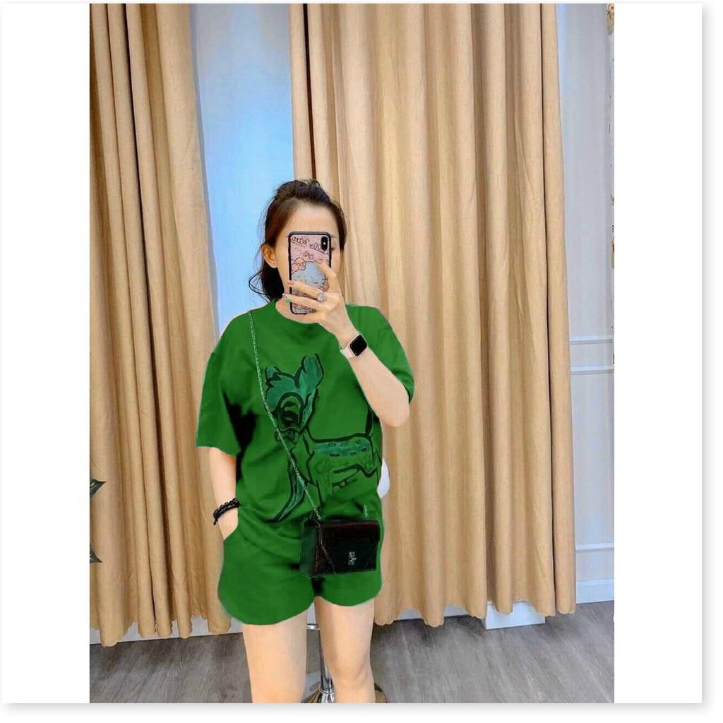 SET BỘ THUN NGẮN HỌA TIẾT XINH XẮN THÍCH HỢP CHO CÁC BẠN NỮ ĐI DẠO PHỐ,ĐI CHƠI... THỜI TRANG MỚI KME