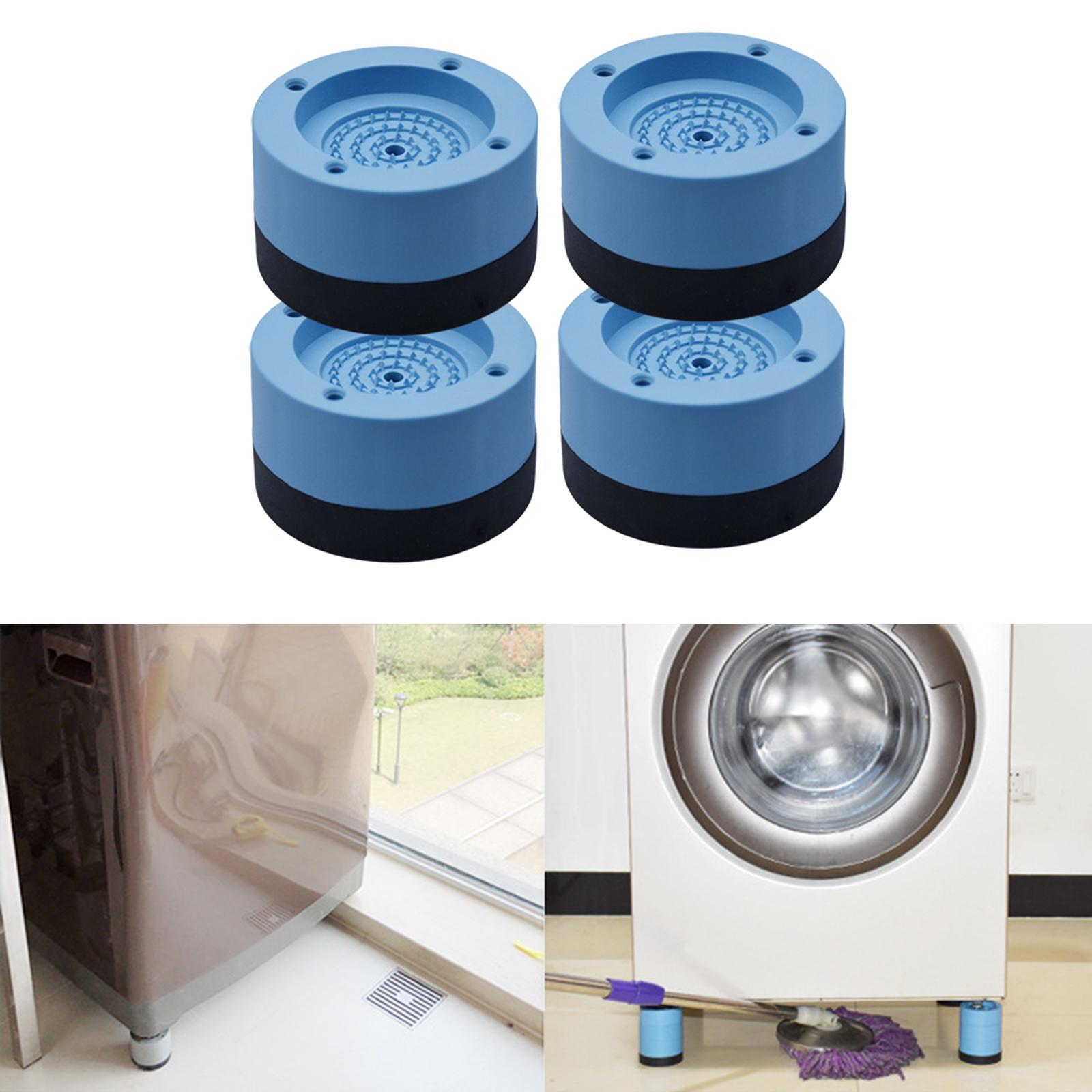 8Washing Machine Rubber Feet Pad Protector Anti Vibration Anti Walk Non-slip Mat