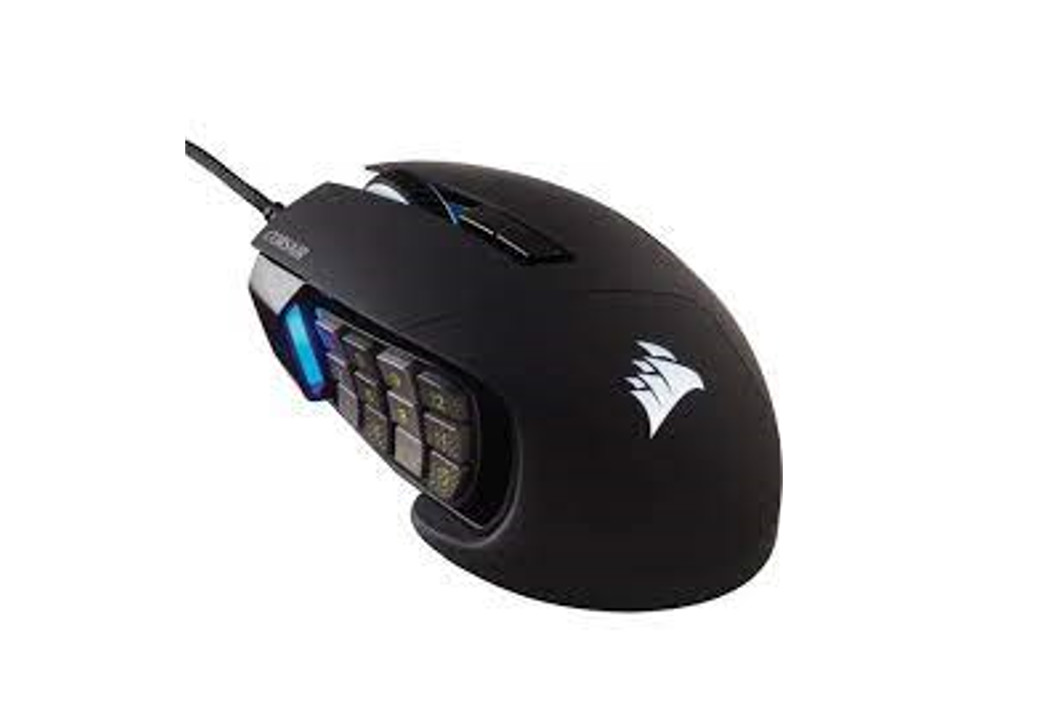 Chuột Corsair Scimitar RGB ELITE - PMW3391 Up to 18k DPI_Hàng chính hãng