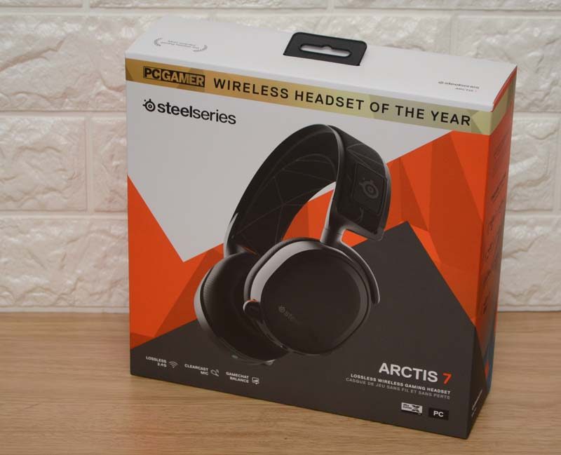 Tai nghe gaming Steelseries Arctis 7 2019 Surround 7.1  (Hàng Chính Hãng)