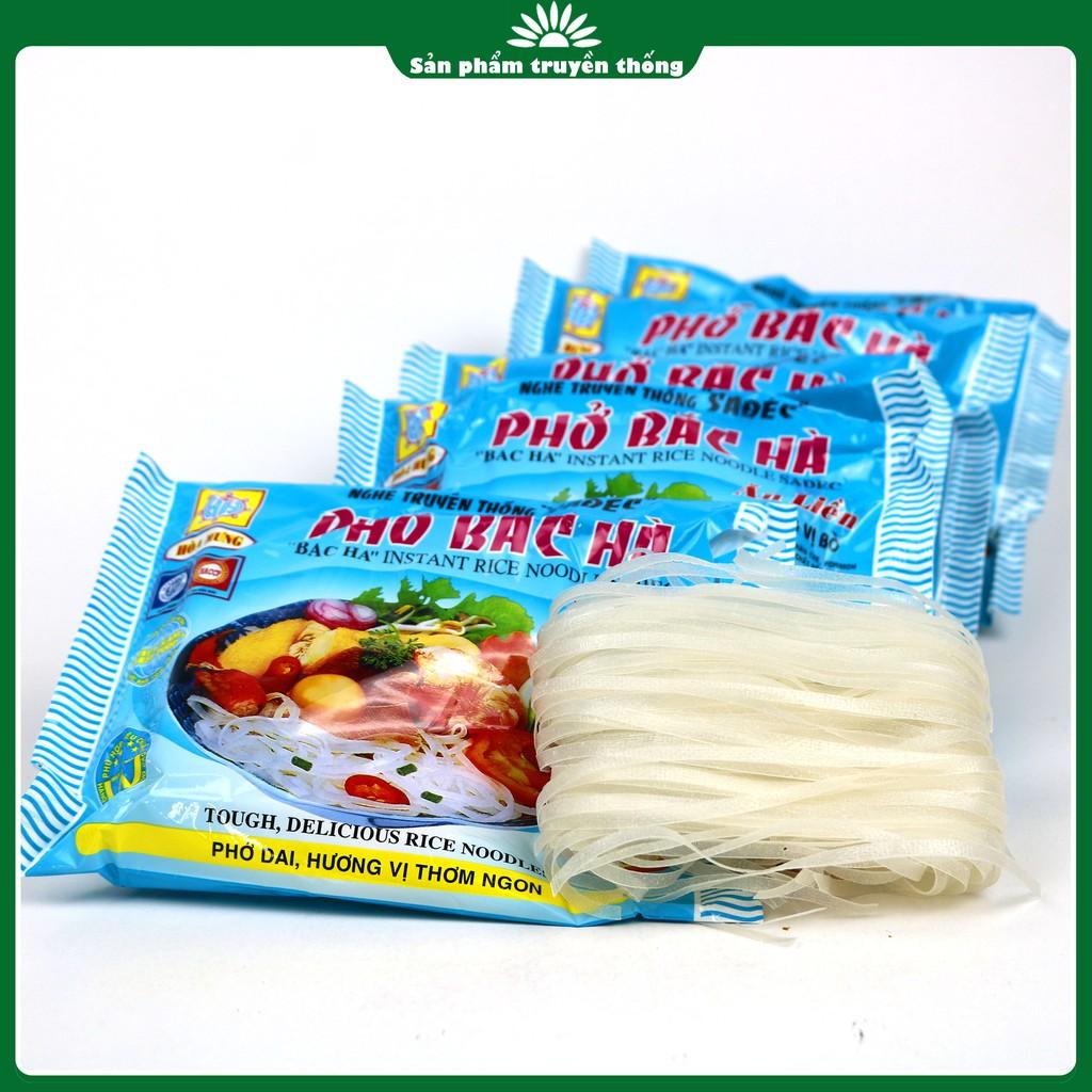 Combo 5 gói phở ăn liền Hoà Hưng Sa Đéc- Phở Bắc Hà hương vị bò