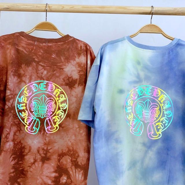 ÁO TIE DYE LOANG MÀU PHẢN QUANG 2 MẶT 7 SẮC