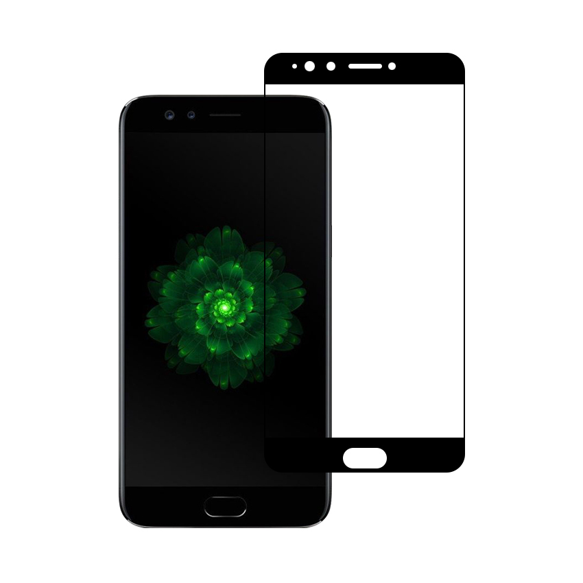Miếng Dán Cường Lực Bảo Vệ Màn Hình Toàn Diện Cho Oppo F3 - Full Màn Hình - Màu Đen - Hàng Chính Hãng
